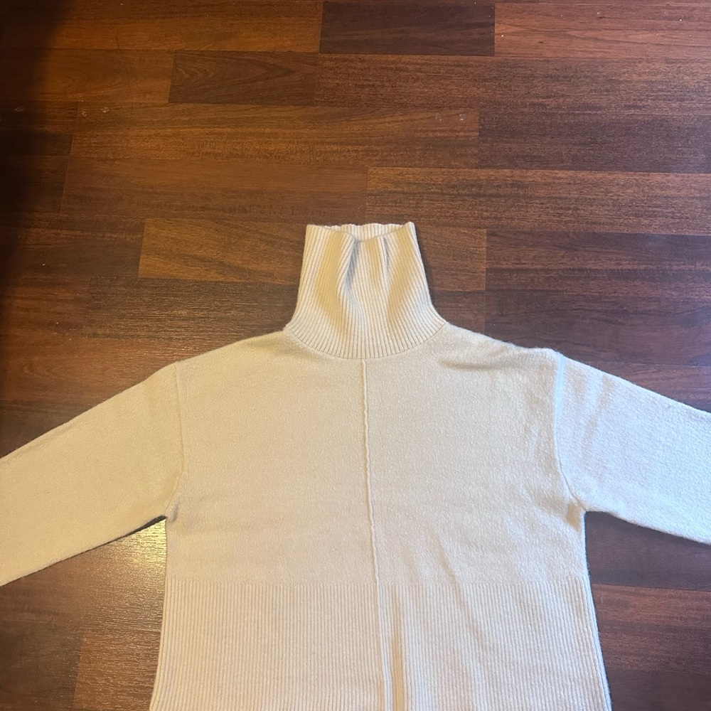 & Other Stories Cream Cowl Neck Sweater